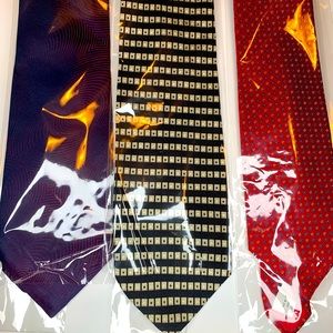 BUY 1 GET 2 FREE! NEW Brand Name Men’s Neck Tie 100% Silk